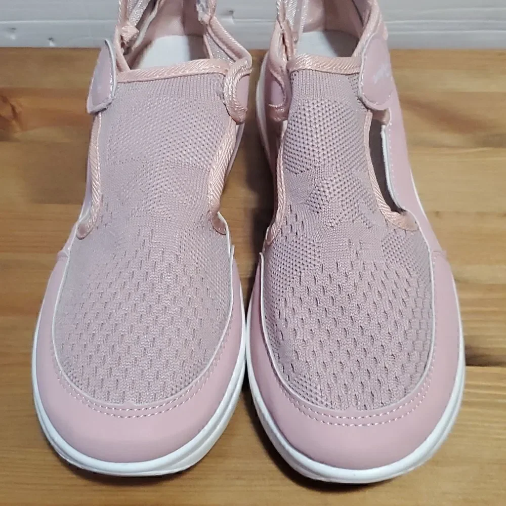 Minimalist Cut Out Casual Breathable Soft Sole Slip On Shoes Women's New